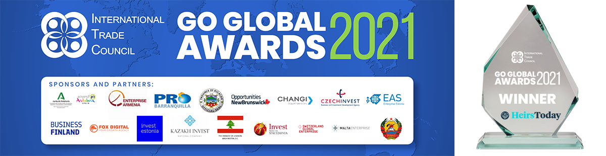 heirs today award international trade council go global awards